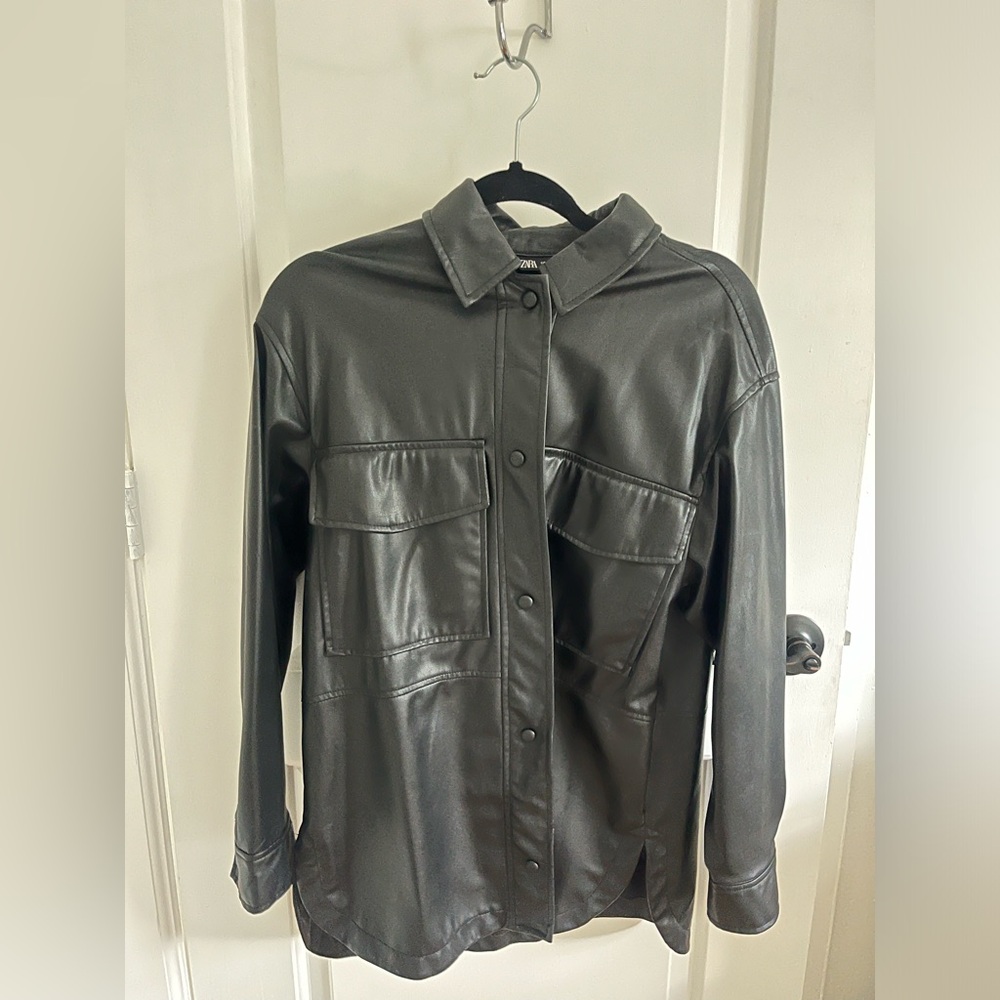 Leather jacket